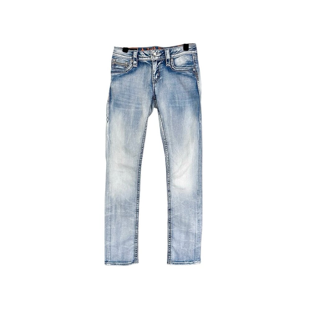 Rock Revival Raven Straight Stretch Jean - Picture 3 of 11